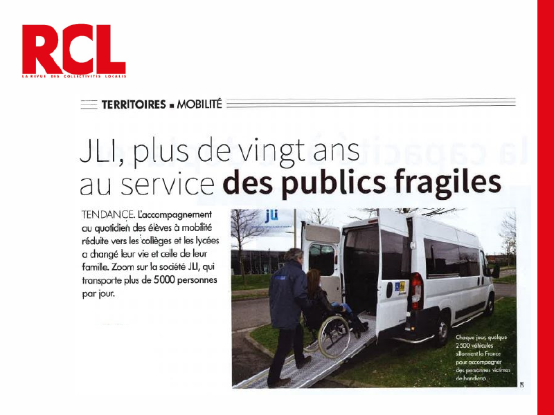 JLI, plus de 20 ans au service des publics fragiles - RCL