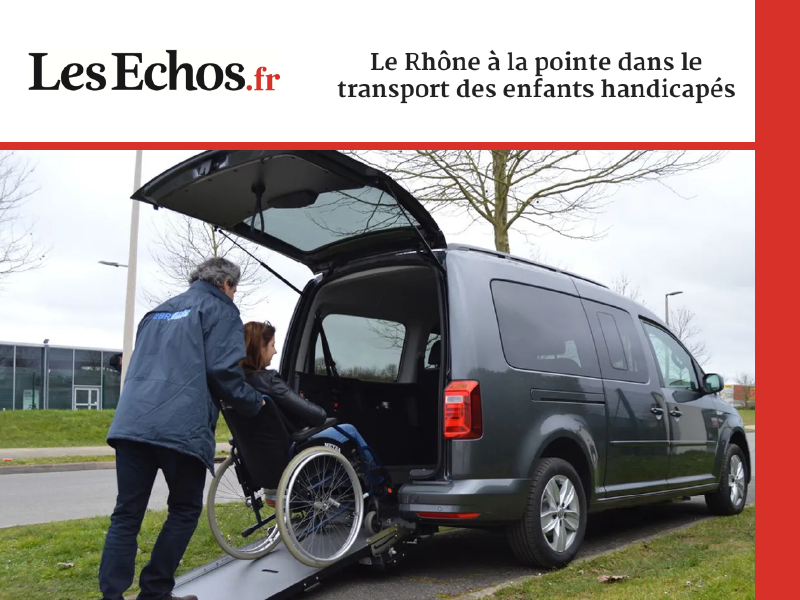 Le Rhône à la pointe dans le transport des enfants handicapés