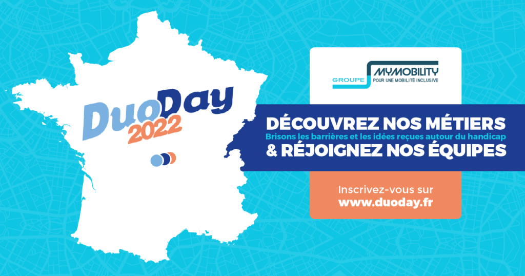 MyMobility engagé pour les DuoDay 2022 !