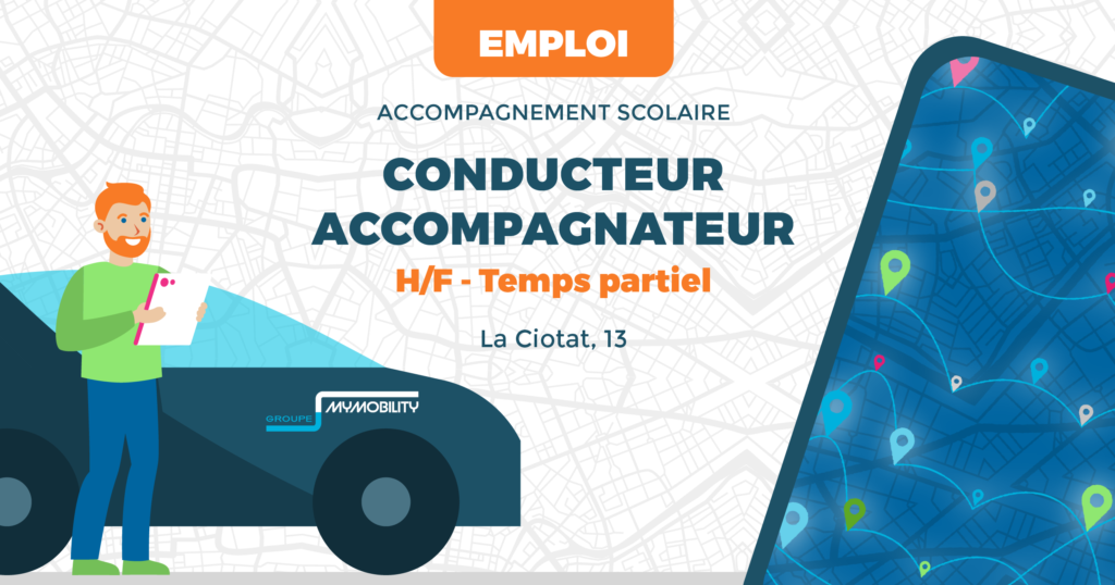 Offre d’emploi : chauffeur accompagnateur H/F (La Ciotat,13)